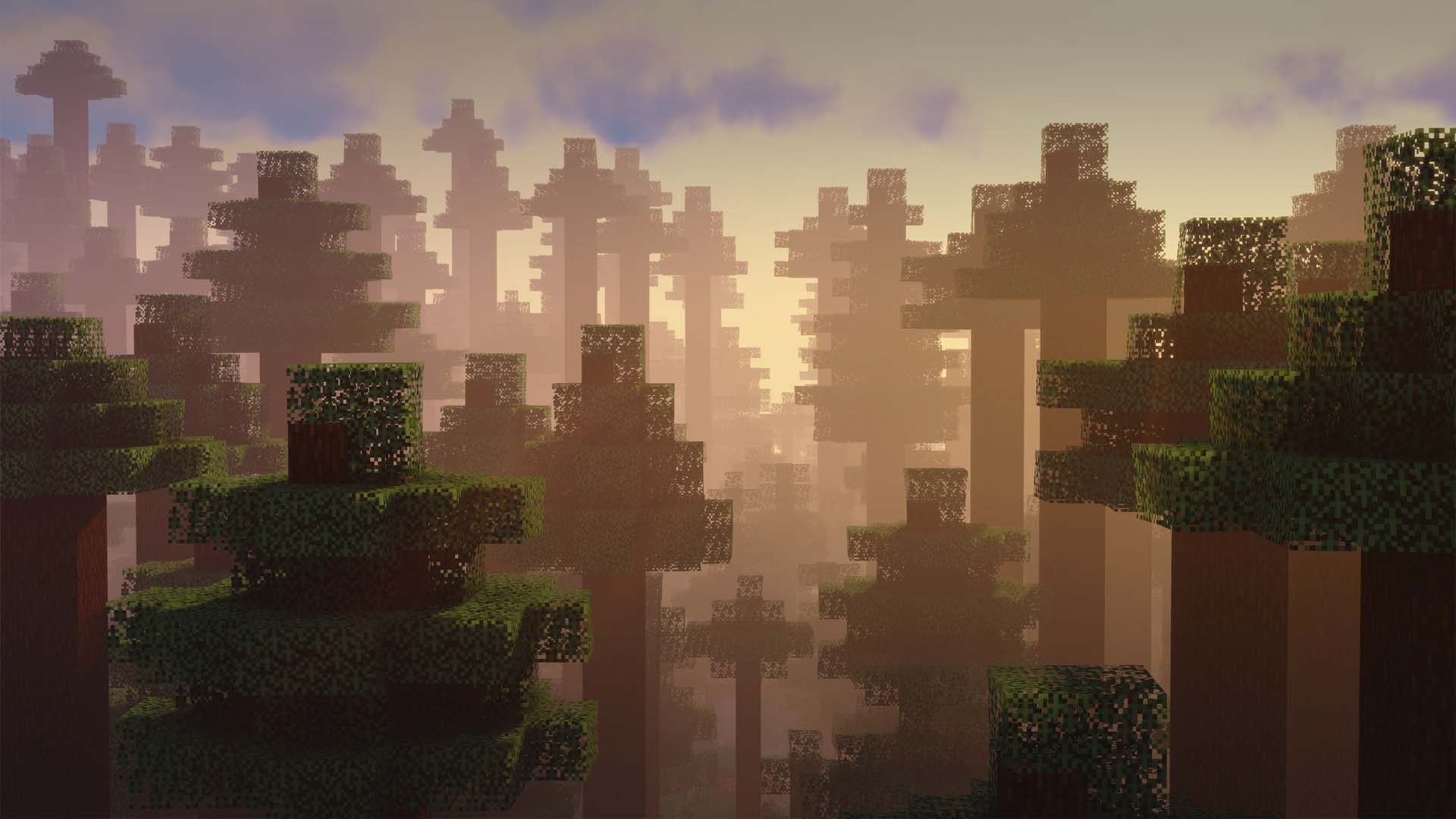 Vex Hosting Minecaft Scenery Background